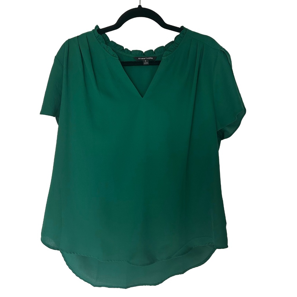 41 HAWTHORN Tiffiny Tulip Sleeve Blouse | Size XL | Stitch Fix